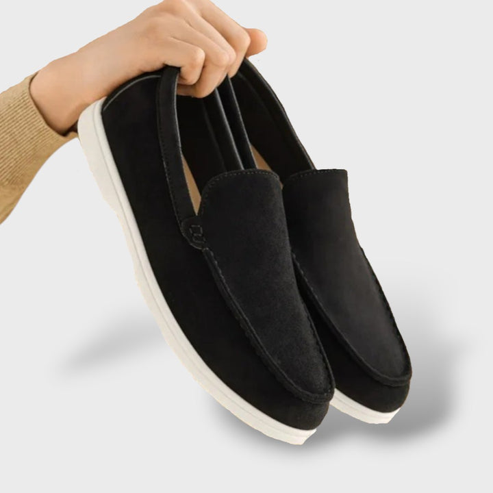 Herren Wildleder Loafer British Stil