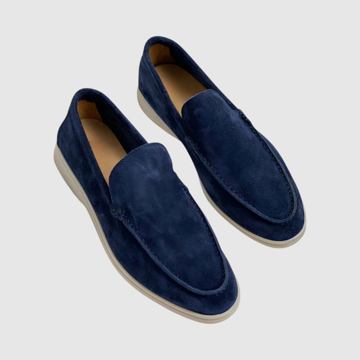 Herren Klassische Leder Loafer