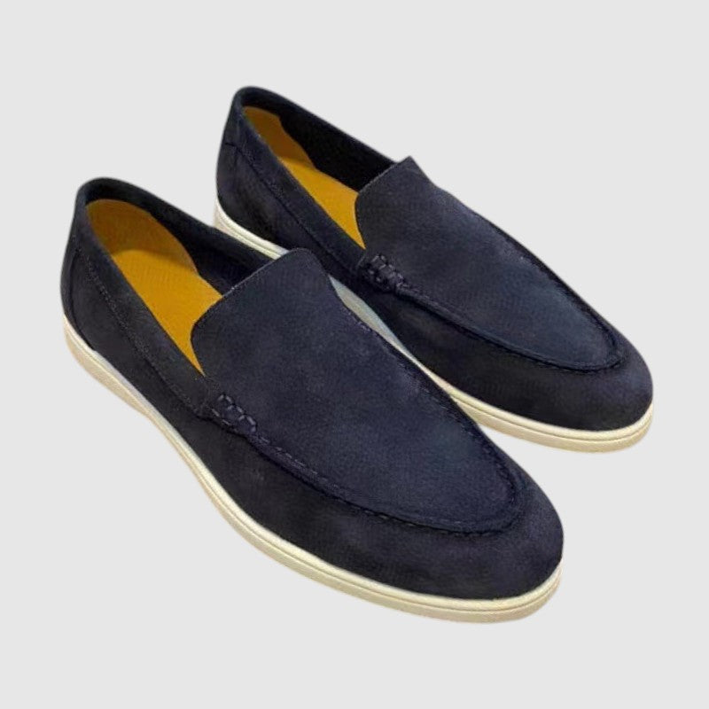 Herren Klassische Leder Loafer