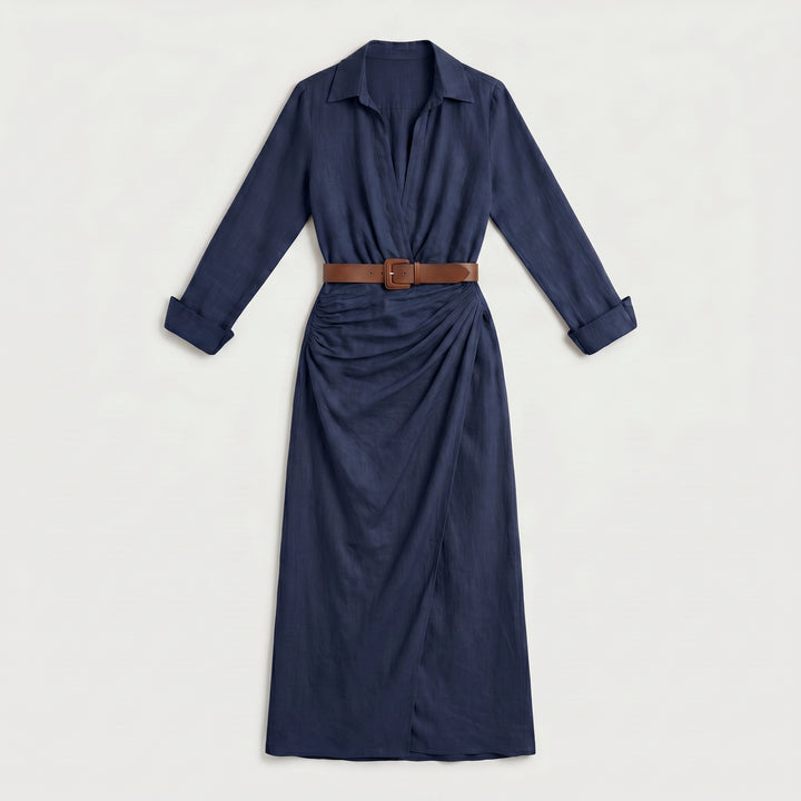 Damen Maxikleid Schwarz, Rückenansicht