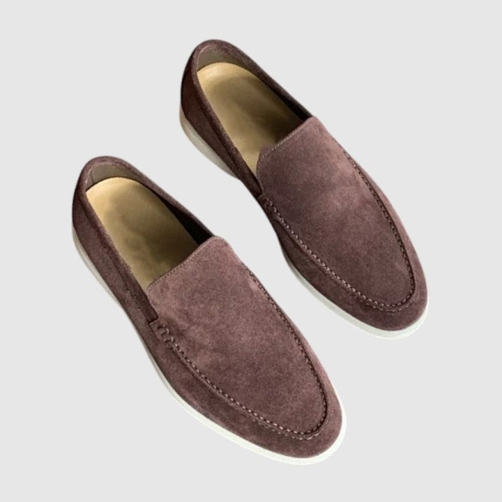 Herren Klassische Leder Loafer