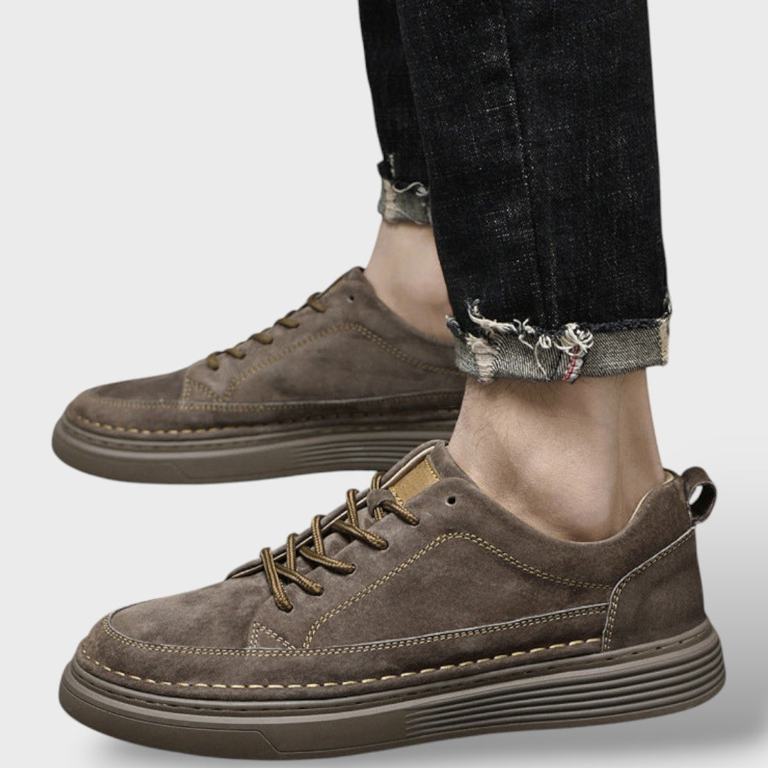 Herren Navarro Echtleder Schuhe Premium