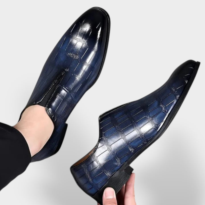 Herren Leder Loafer Elegant