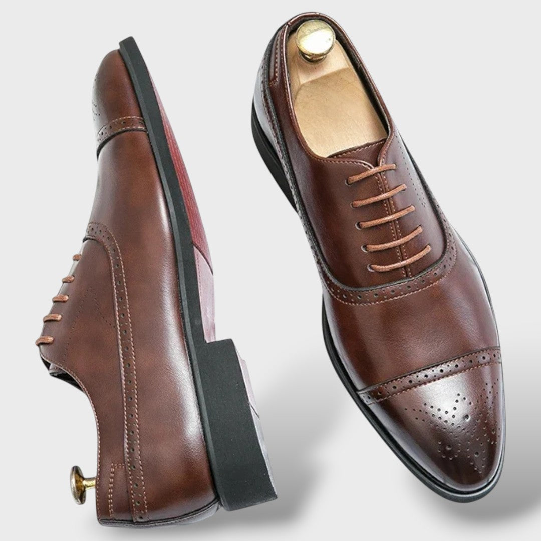 Brogue Lederschuhe Herren