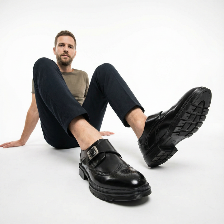 Herren Sarto Elegante Schnallenschuhe