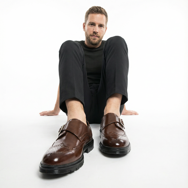 Herren Sarto Elegante Schnallenschuhe