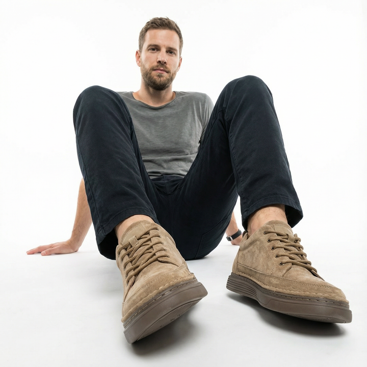 Herren Navarro Echtleder Schuhe Premium