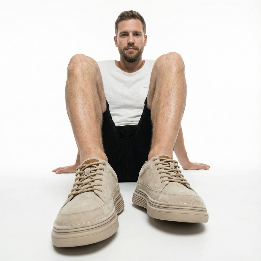 Herren Navarro Echtleder Schuhe Premium