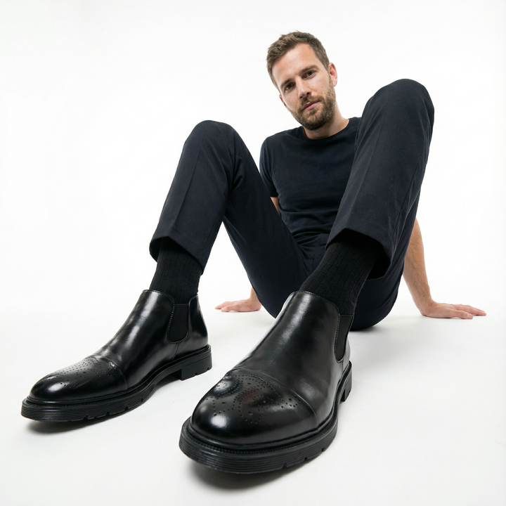 Herren Cortas Echtleder Schuhe Elegant