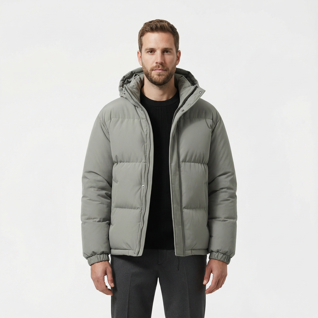 Herren Daunen Winter Pufferjacke