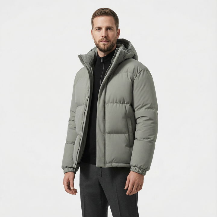 Herren Daunen Winter Pufferjacke