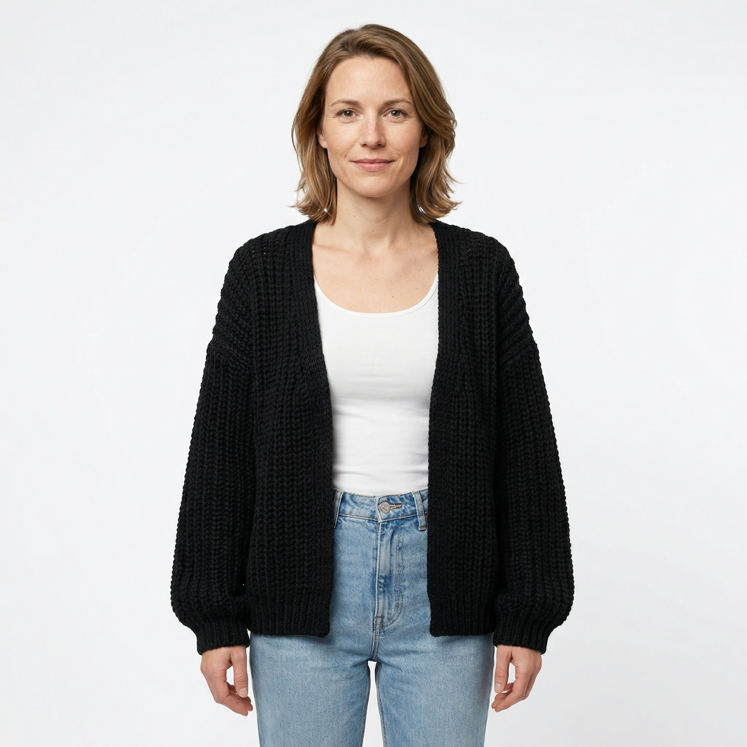 Damen Strick Cardigan Oversize