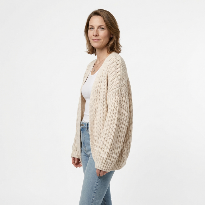 Damen Strick Cardigan Oversize