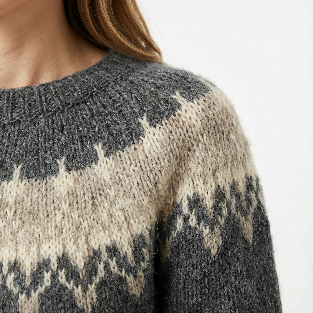 Damen Eleganter Kaschmir Pullover