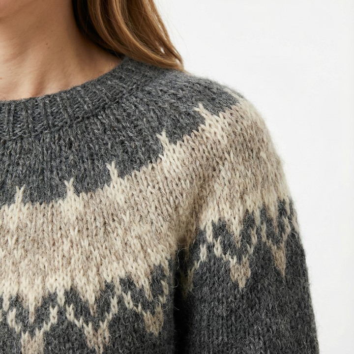 Damen Eleganter Kaschmir Pullover