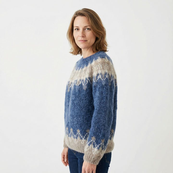 Damen Eleganter Kaschmir Pullover