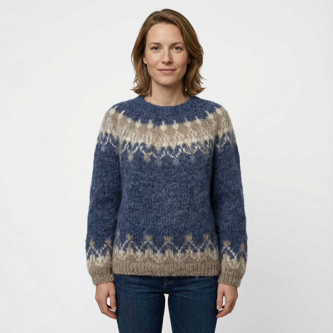 Damen Eleganter Kaschmir Pullover