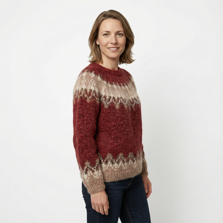 Damen Eleganter Kaschmir Pullover