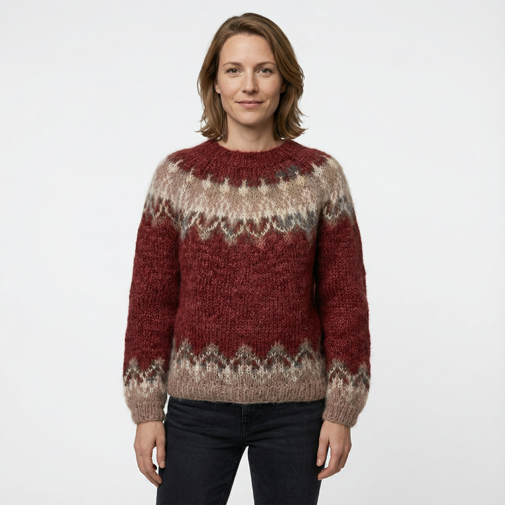 Damen Eleganter Kaschmir Pullover