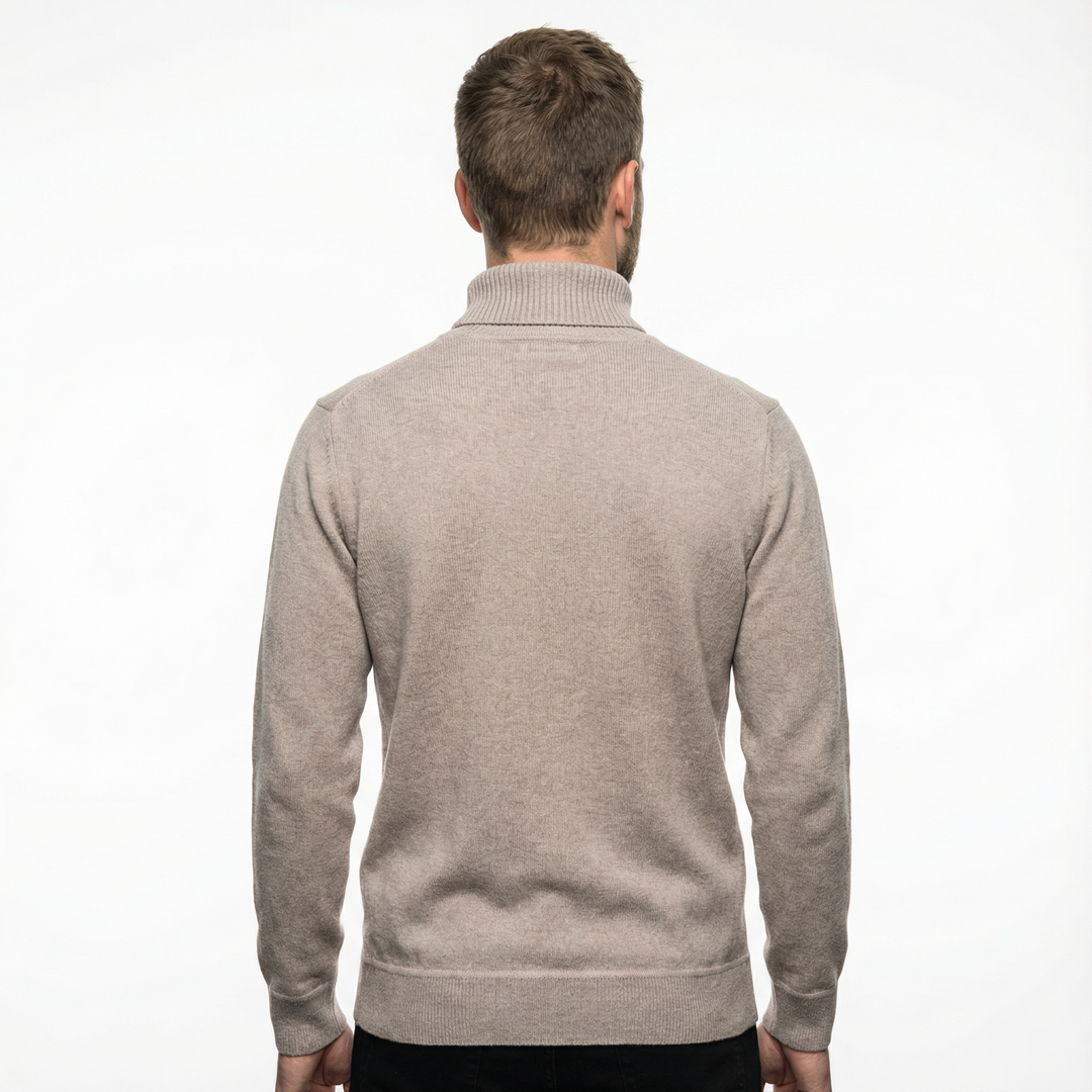 Herren Luxus Rollkragenpullover
