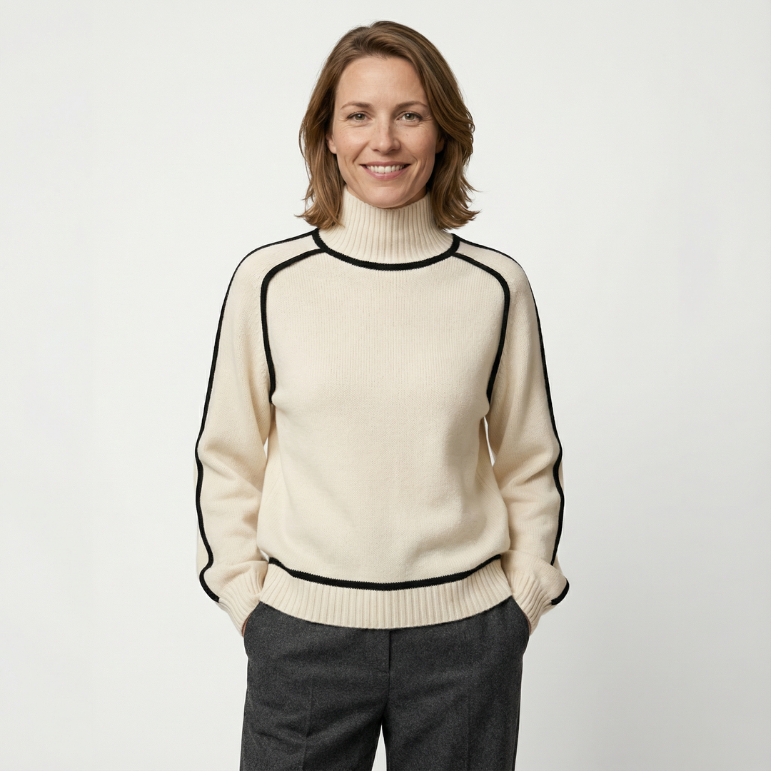 Damen Rollkragenpullover Elegant