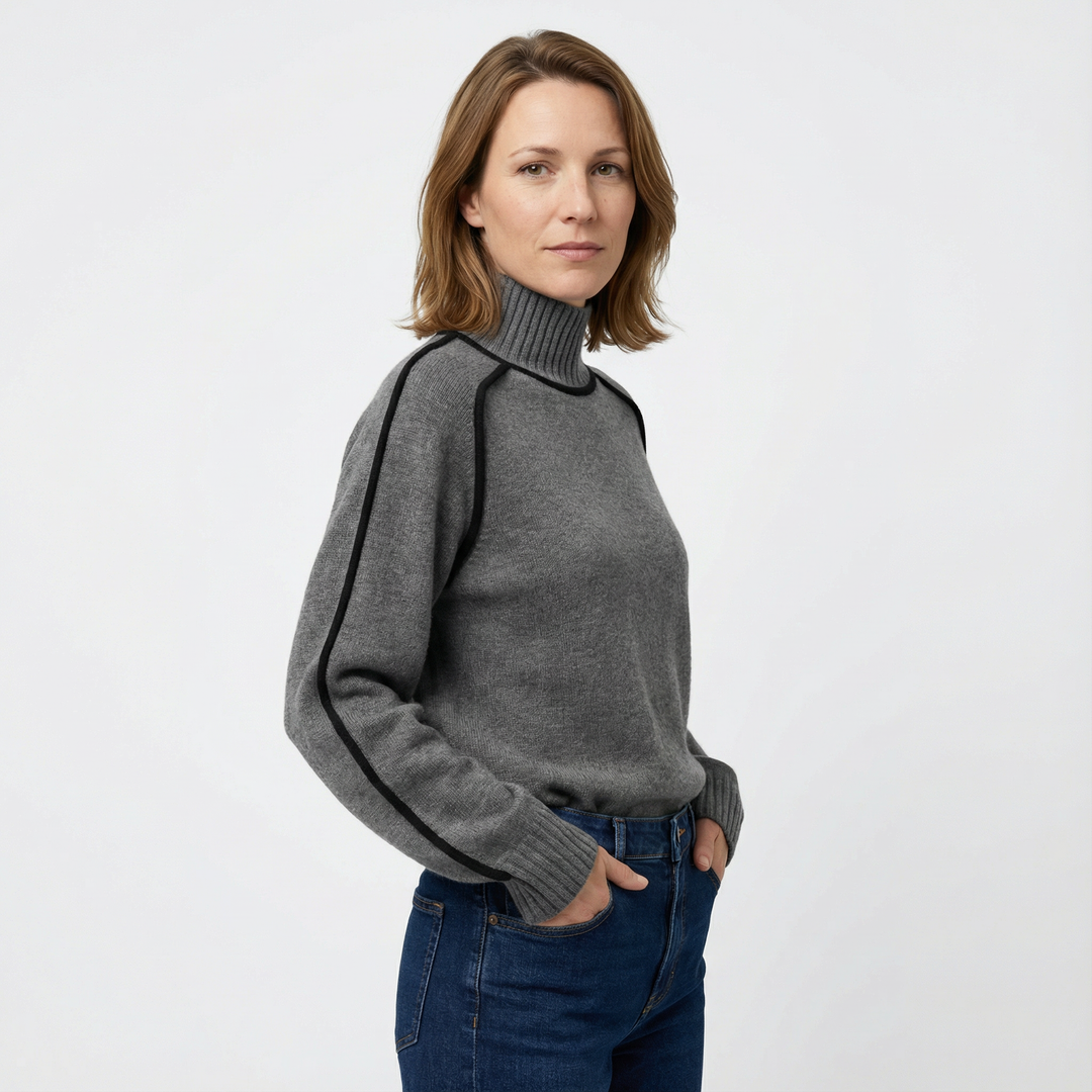 Damen Rollkragenpullover Elegant