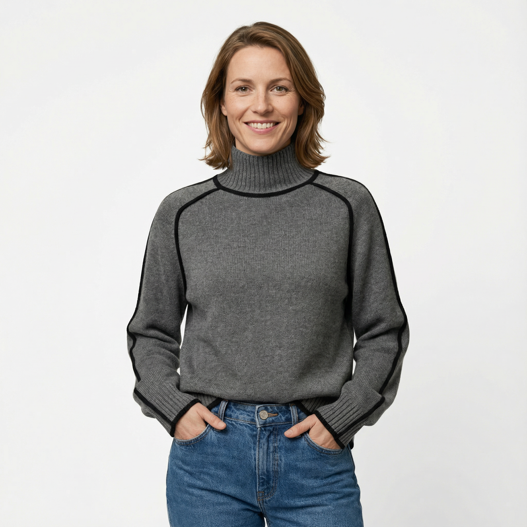 Damen Rollkragenpullover Elegant