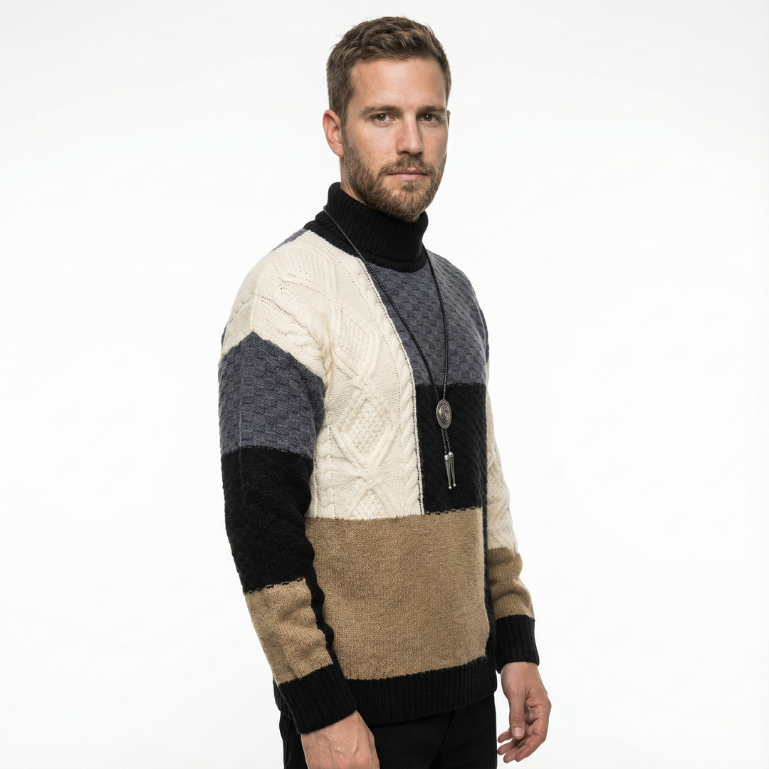 Herren Baumwoll Pullover Modern