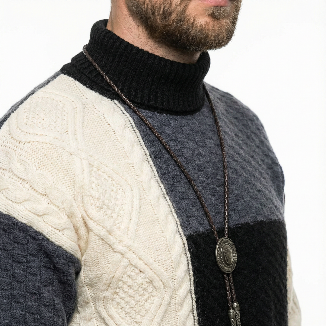 Herren Baumwoll Pullover Modern