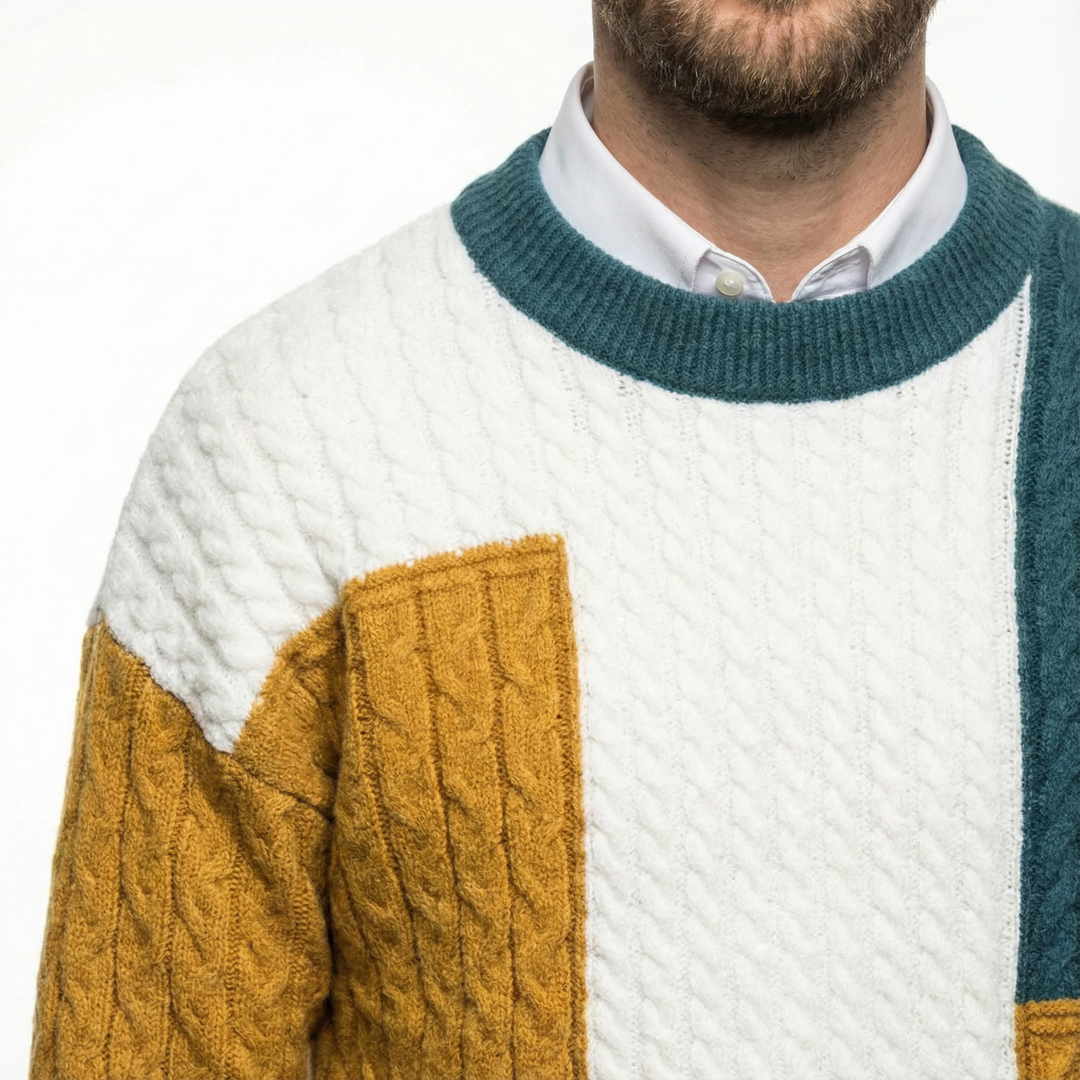 Herren Strickpullover Elegant Lässig