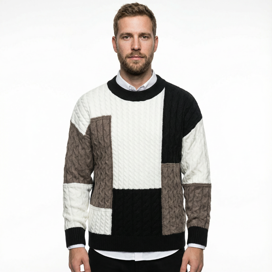 Herren Strickpullover Elegant Lässig