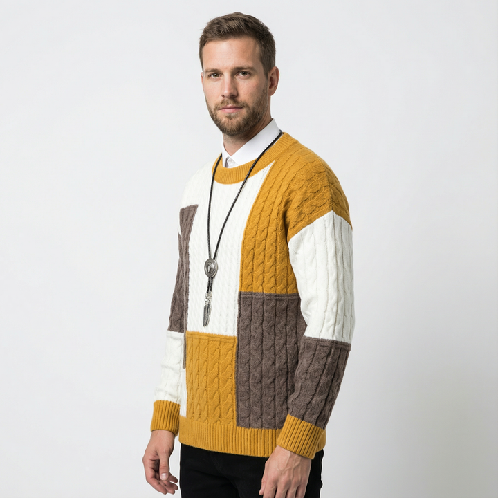 Herren Strickpullover Elegant Lässig