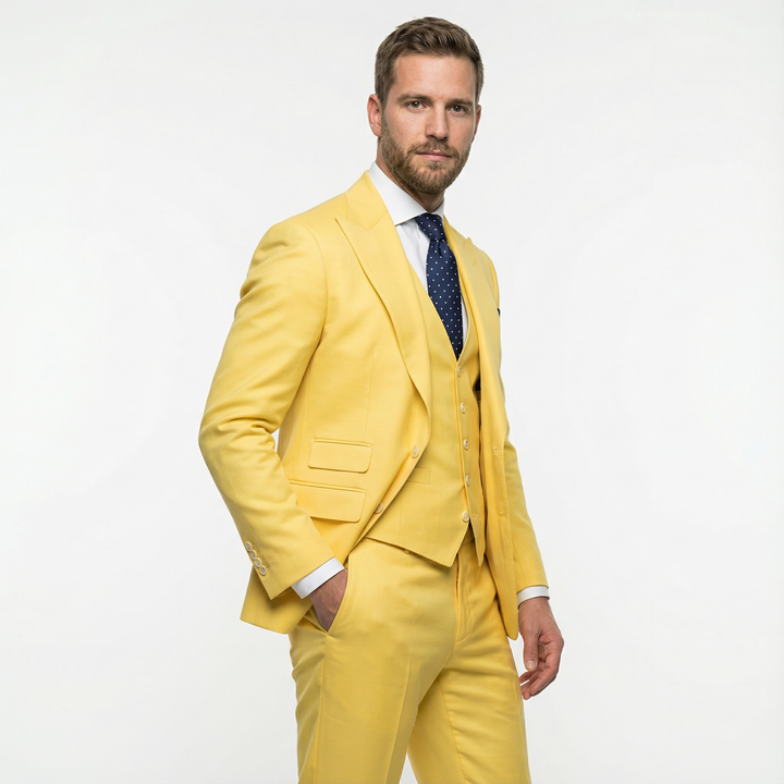 Herren Slim Fit Hochzeitsanzug