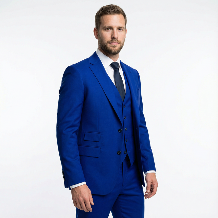Herren Slim Fit Hochzeitsanzug