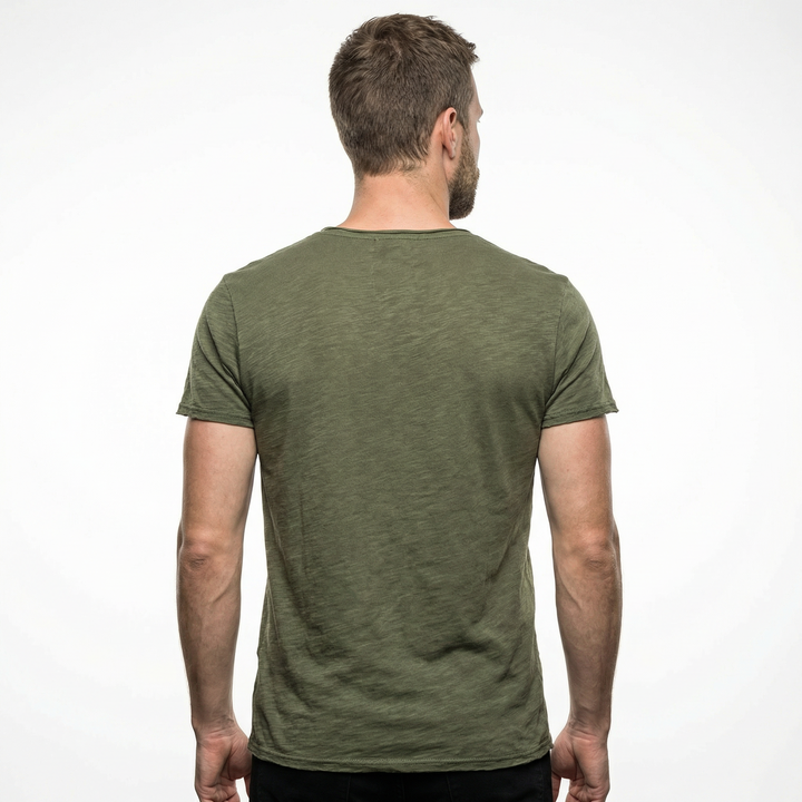 Sommerliches Baumwoll-T-Shirt für Herren