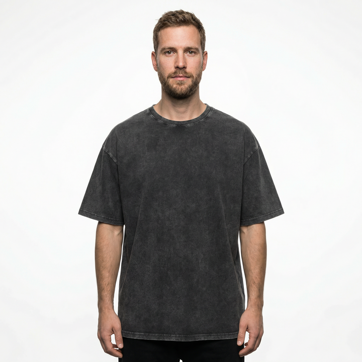 Retro-Oversize-T-Shirt für Herren