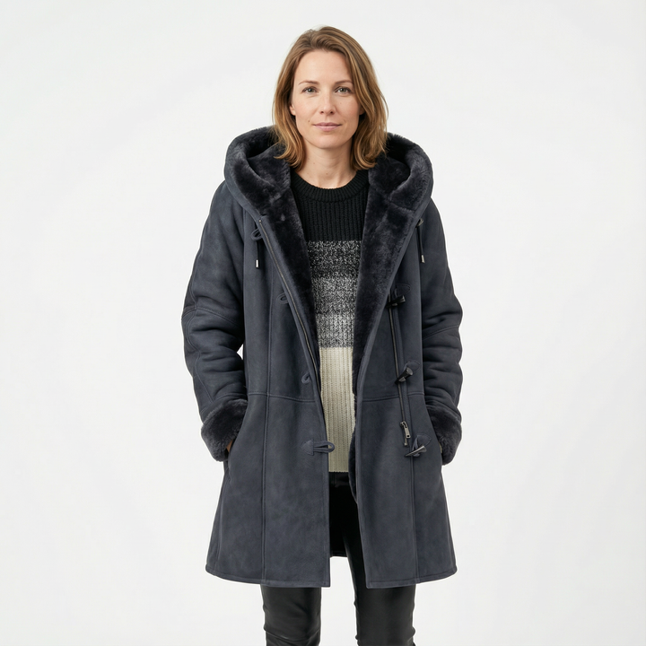 Damen Warmer Duffle Mantel