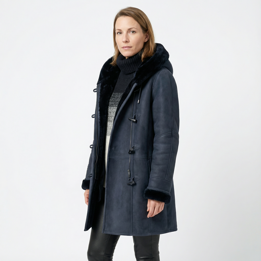 Damen Warmer Duffle Mantel