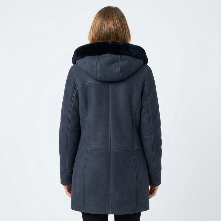 Damen Warmer Duffle Mantel