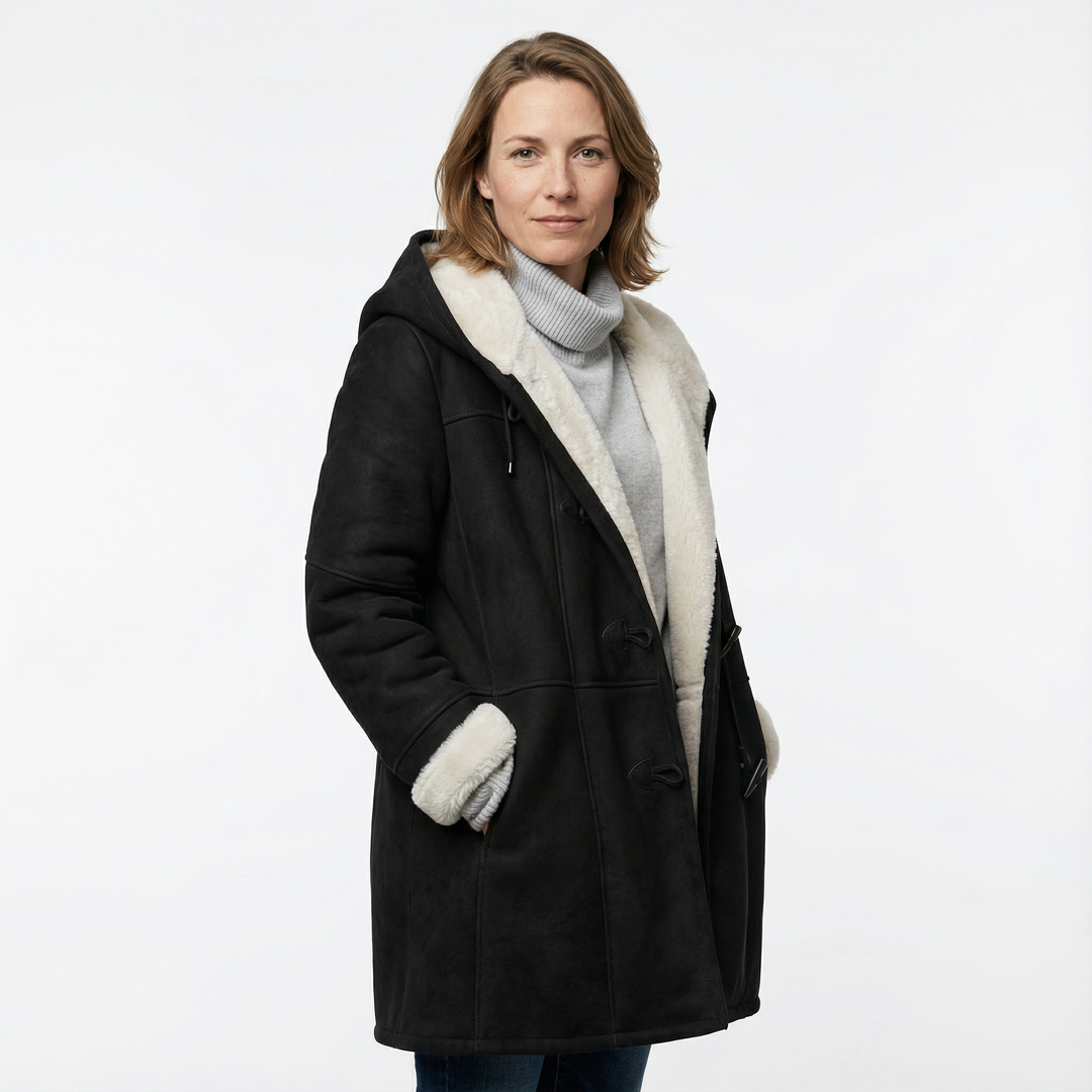 Damen Warmer Duffle Mantel