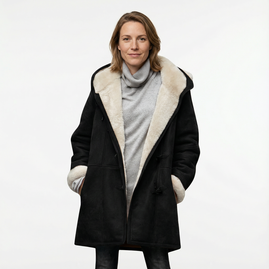 Damen Warmer Duffle Mantel