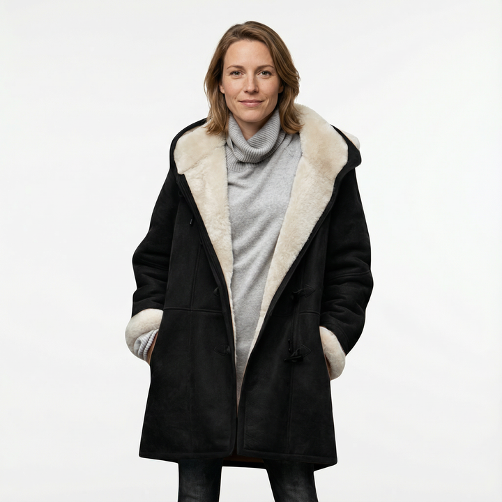 Damen Warmer Duffle Mantel