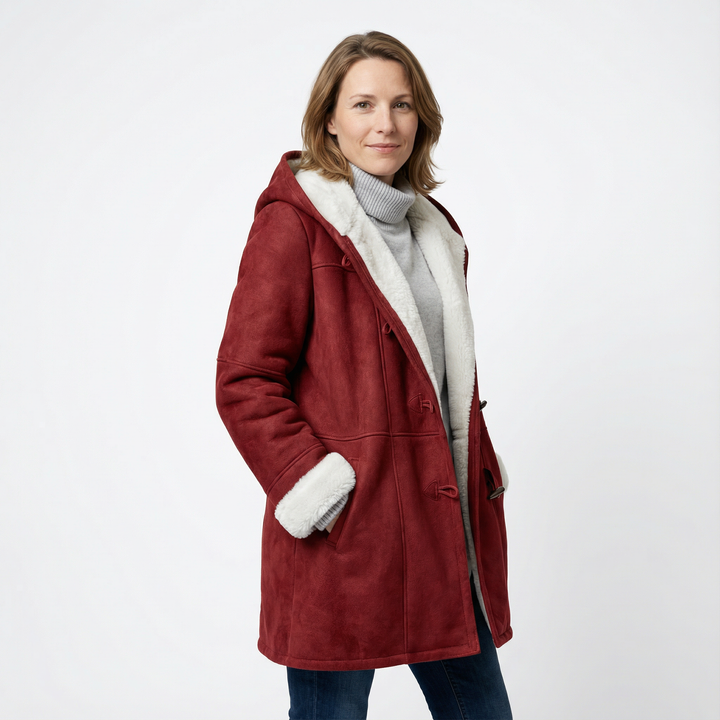 Damen Warmer Duffle Mantel