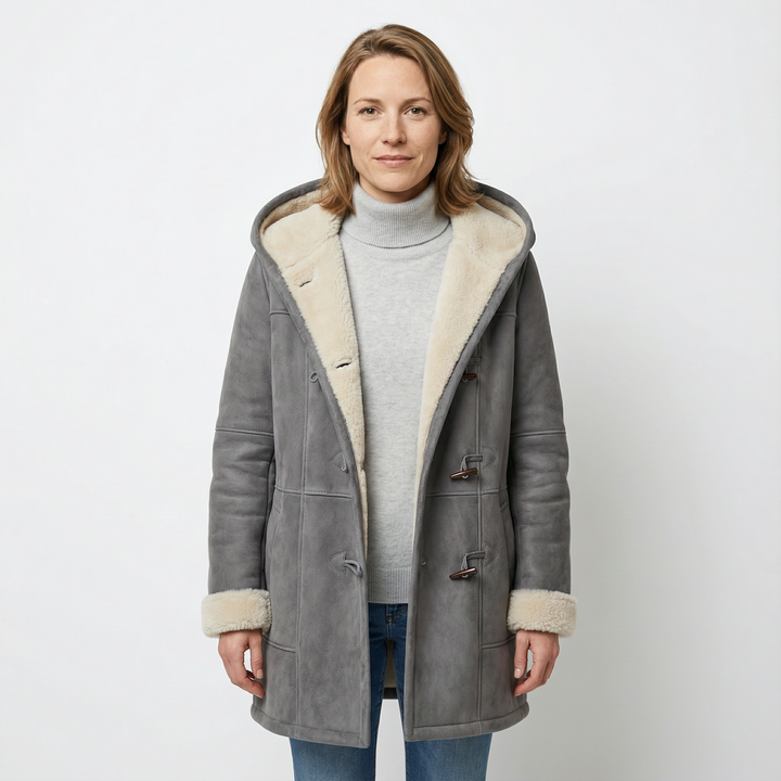 Damen Warmer Duffle Mantel