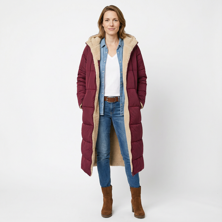 Damen Slim Fit Kapuzenjacke