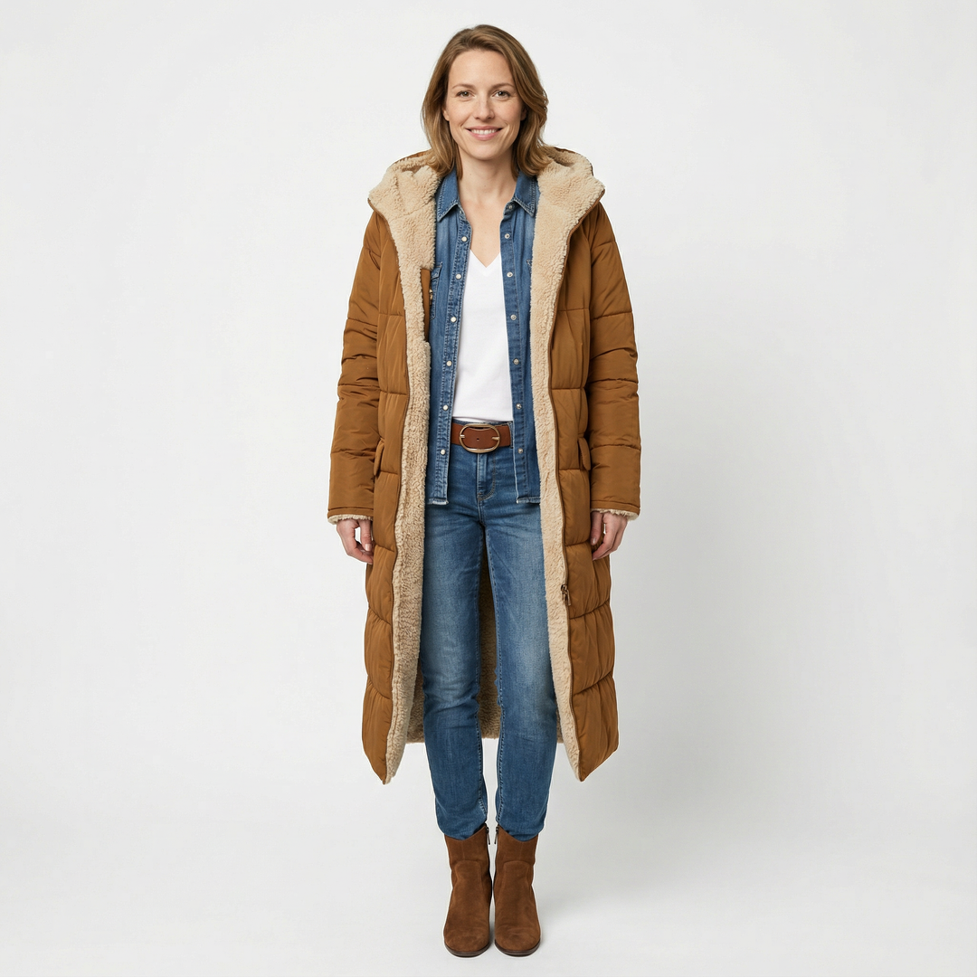 Damen Slim Fit Kapuzenjacke