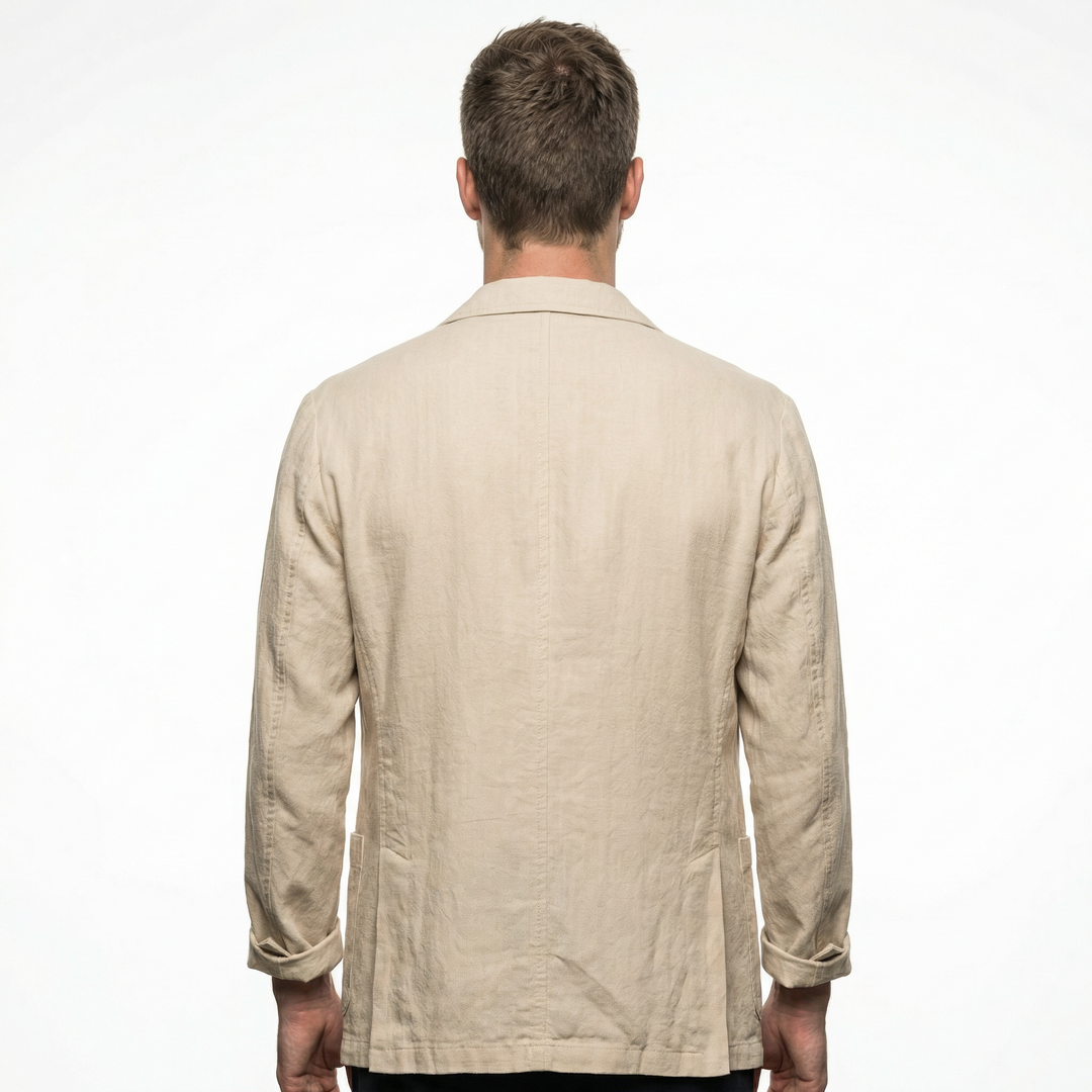 Herren Leinen Baumwoll Sommerblazer