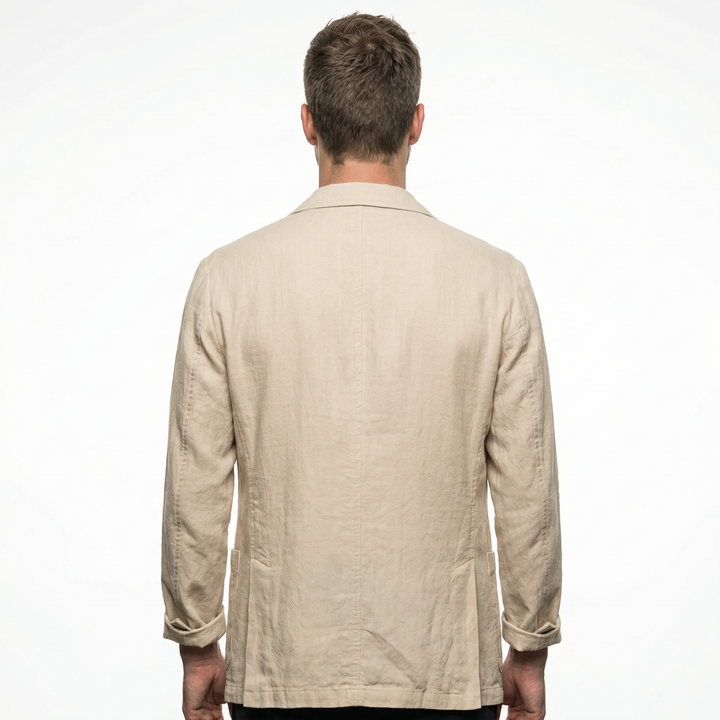 Herren Leinen Baumwoll Sommerblazer