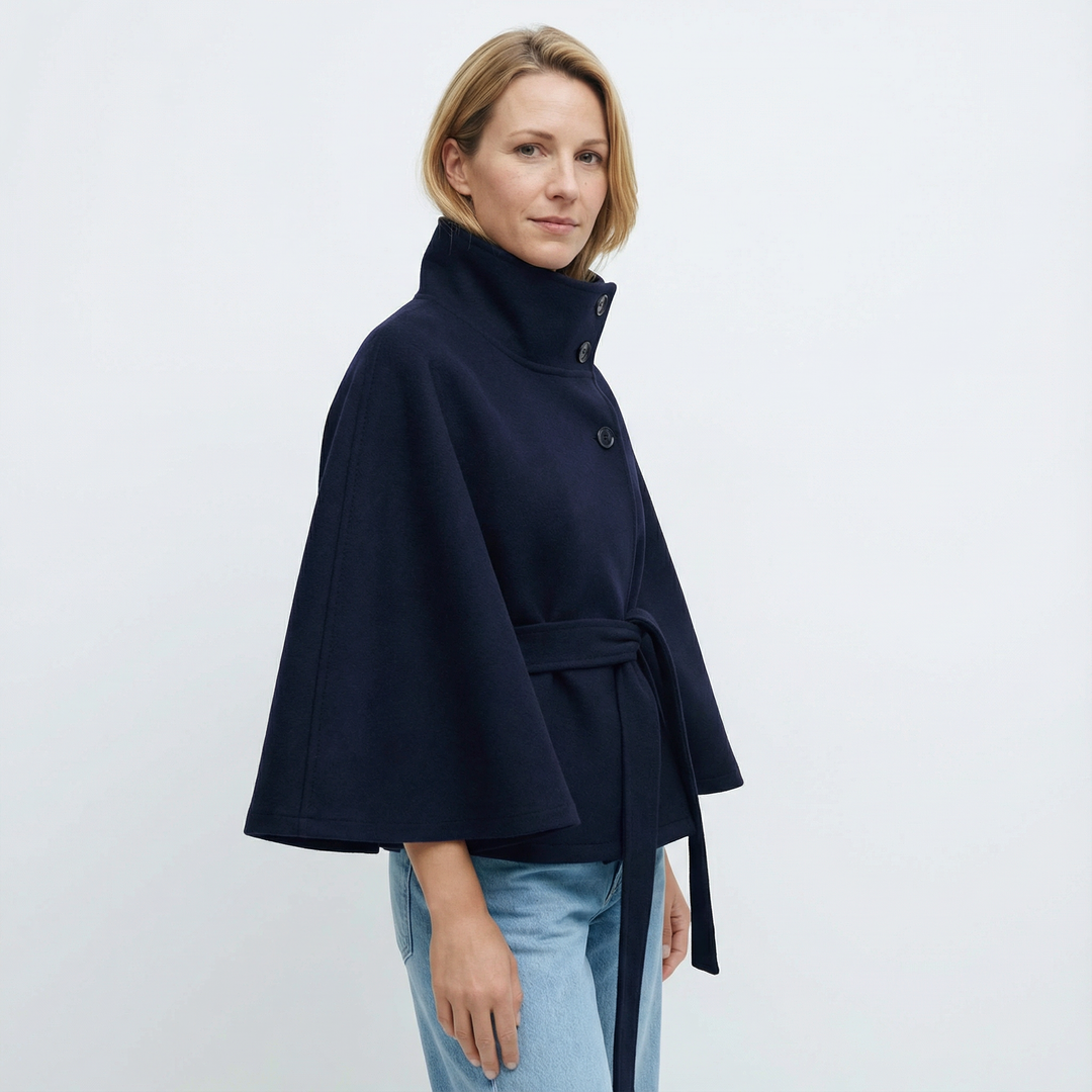 Damen Kurzer Cape Mantel