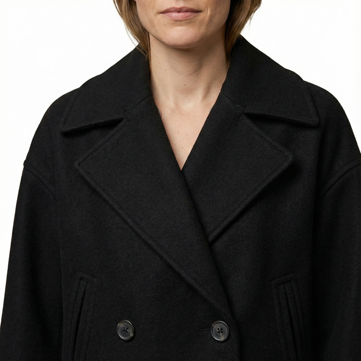 Damen Kurze Zweireiher Jacke